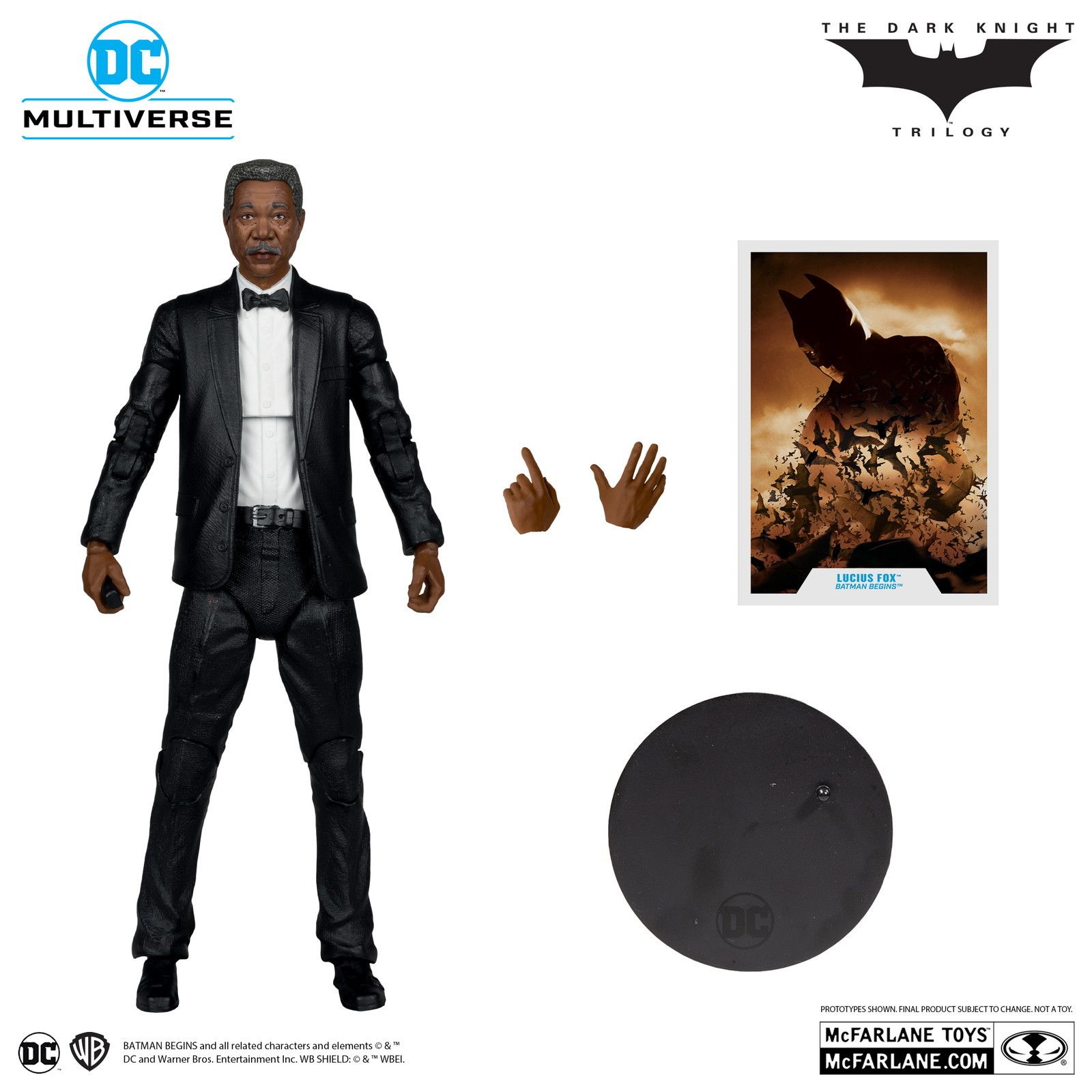 バットマン　ダークナイト　ルーシャスフォックス　DCマルチバース　フィギュア Amazon.co.jp: バットマン ダークナイト・トリロジー