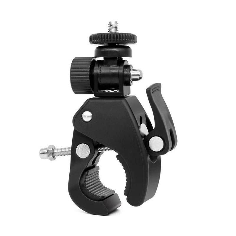 Bicycle Handlebar for Cameras GoPro (Compatible) GoPro Accessory Steering Wheel Mount Action Camera Wearable Camera Pinch Mount HERO