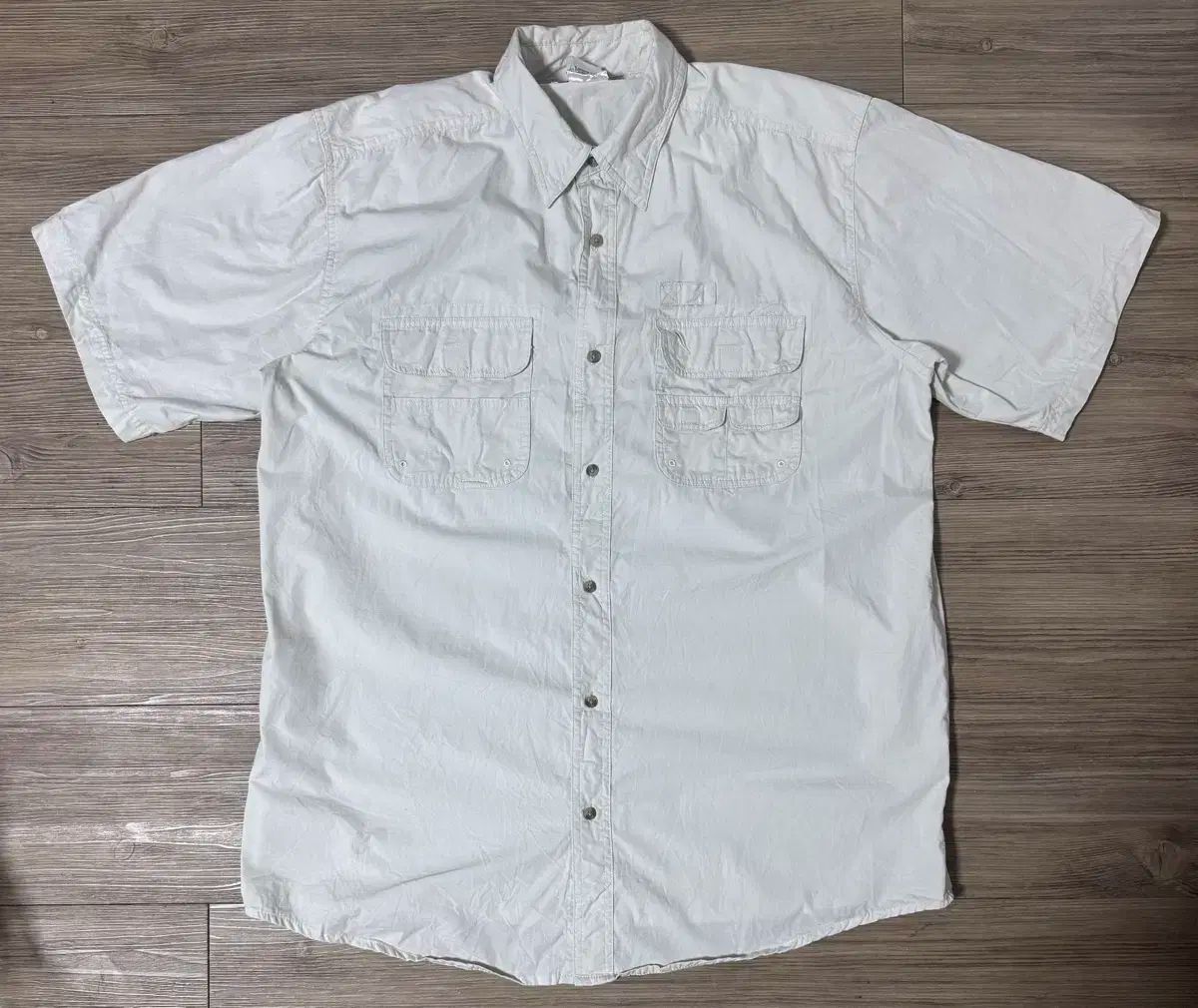 Wrangler ラングラー リップストップ マルチポケット シャツ