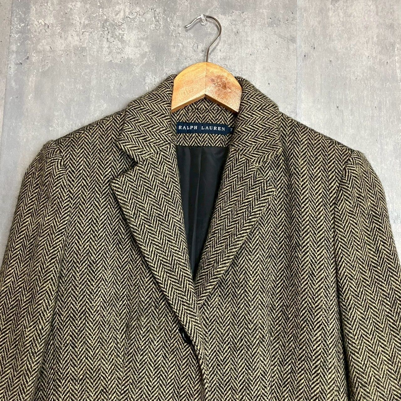 ラルフローレン チェスターコート パープルレーベル アルパカ混