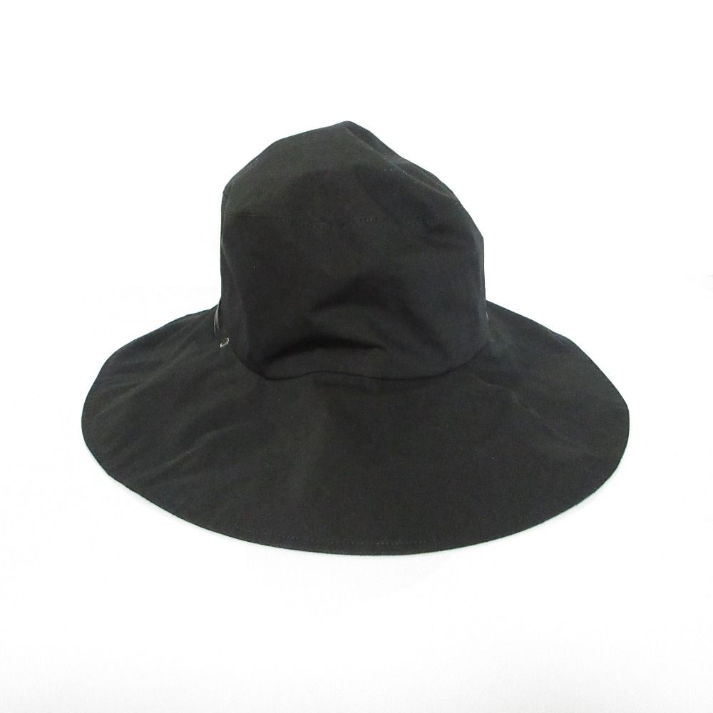 23SS KIJIMA TAKAYUKI キジマタカユキ CORDURA SAFARI HAT コットンナイロン サファリハット 帽子 EW-010A F ブラック レディース 古着