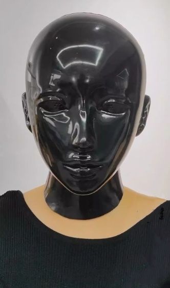 ☆中古品 コスプレ マスクのみ 1/1 特撮ヒーロー ブラック BLACK