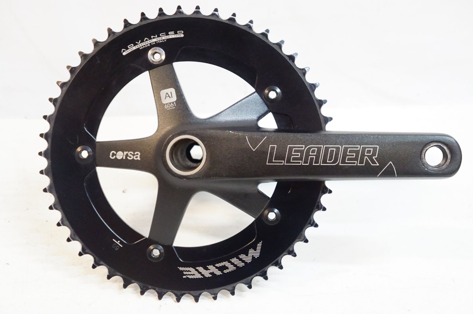 LEADER BIKES リーダーバイク CORSA 50T 165mm クランク バイチャリ熊谷店