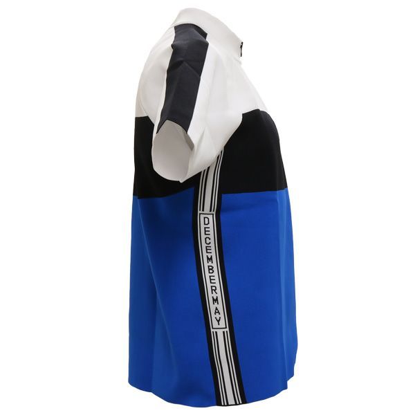 ディセンバーメイ ゴルフ ニット メンズ モックネック ハーフ