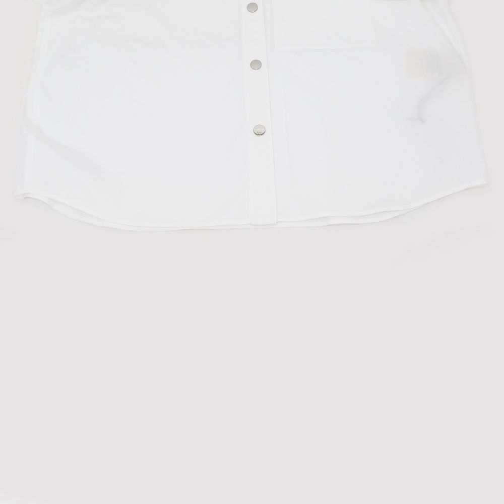 【名東】エルメス シャツ クルード セル ホワイト 36サイズ コットン 長袖 レディース アパレル 女 服 名東】エルメス シャツ クルード セル ホワイト 36サイズ