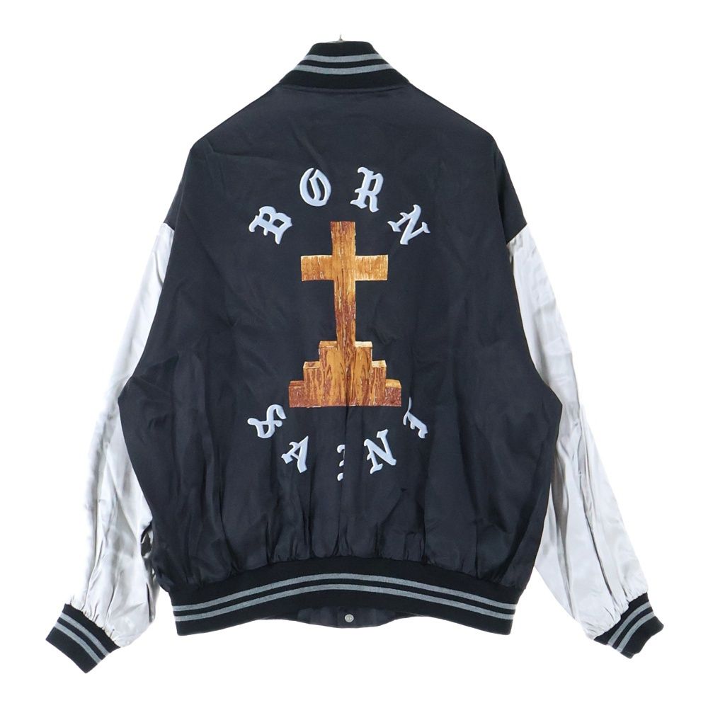 SAINT MICHAEL (セントマイケル) 24SS xBORN RAISED SATIN JACKET