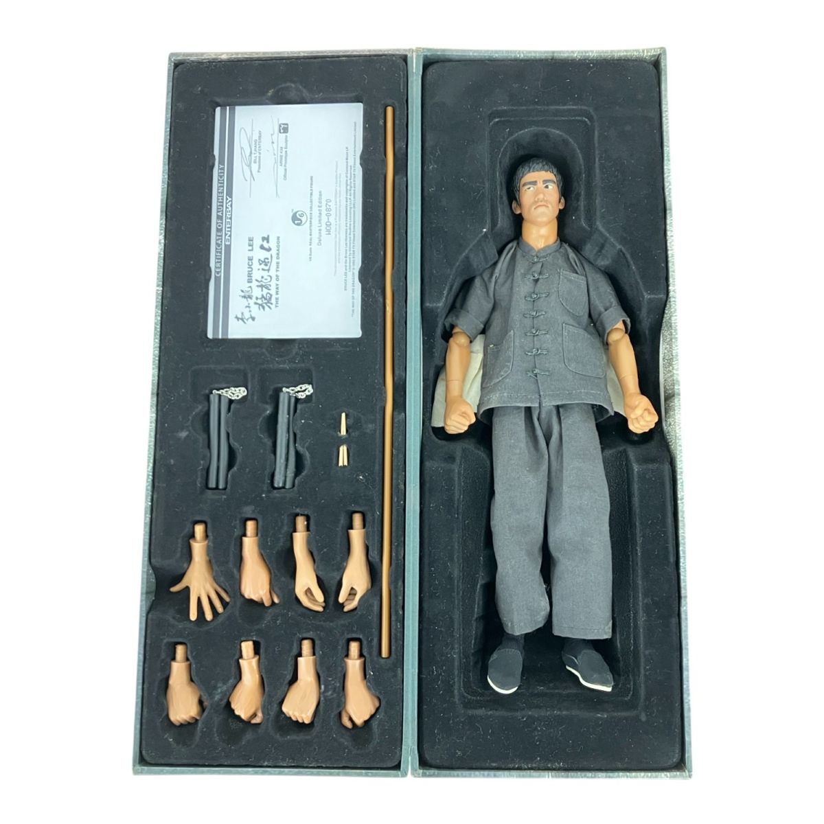 最終値下げ！美品 特大 42cm エンターベイ ブルース·リー生誕70
