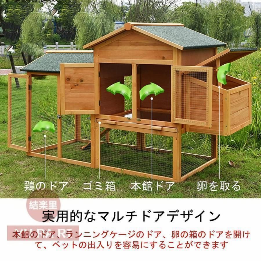 複数のドア付き