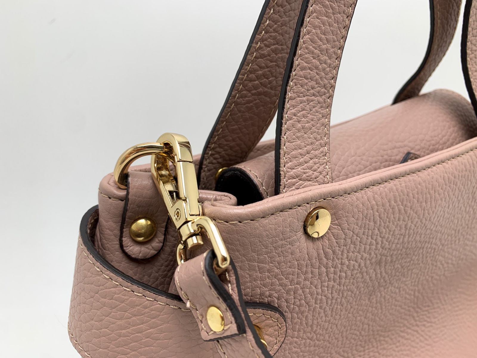 ANAYIアナイハンドバッグ　ピンクベージュ ANAYI アナイ ピンクベージュ系 ニュアンスカラー ハンドバッグ