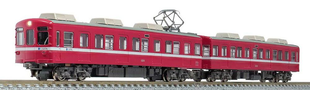高松琴平電気鉄道1200形 情熱の赤い電車 2両編成セット 動力付き グリーンマックス 50701 鉄道模型 Nゲージ