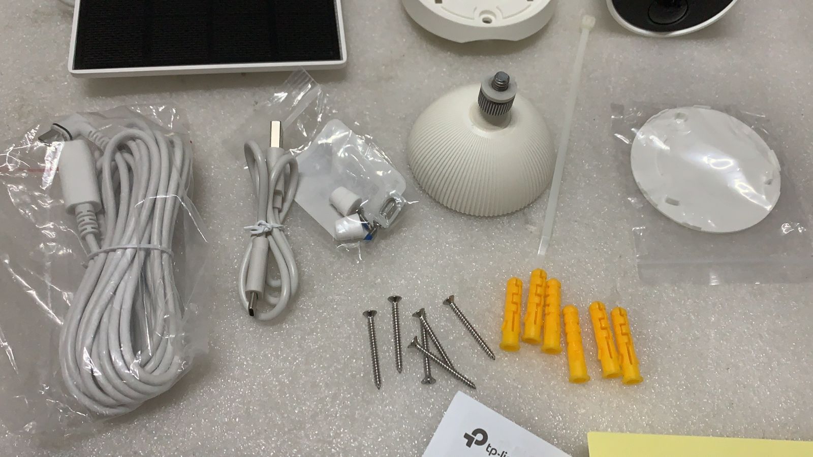 ソーラー給電セキュリティカメラキット--523699