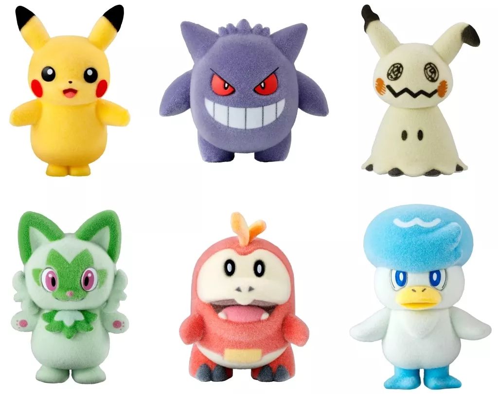 ポケモン ポケモふどーる4 フロッキードール6種セット ポケモふどーる6