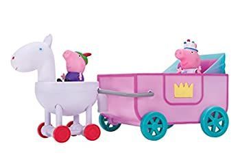 【中古】(未使用･未開封品)Peppa PigプリンセスCarriage Vehicle with Figures