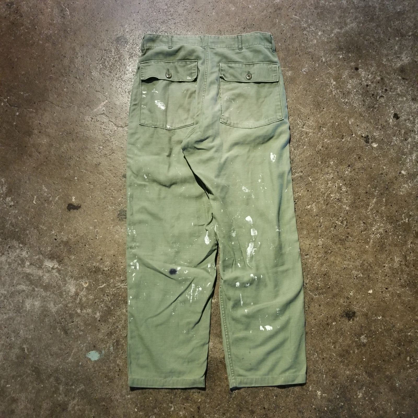 Us army 60s 70s ベイカーパンツ US.ARMY◇60-70s/ベイカーパンツ/Generalジップ/--/--/KHK