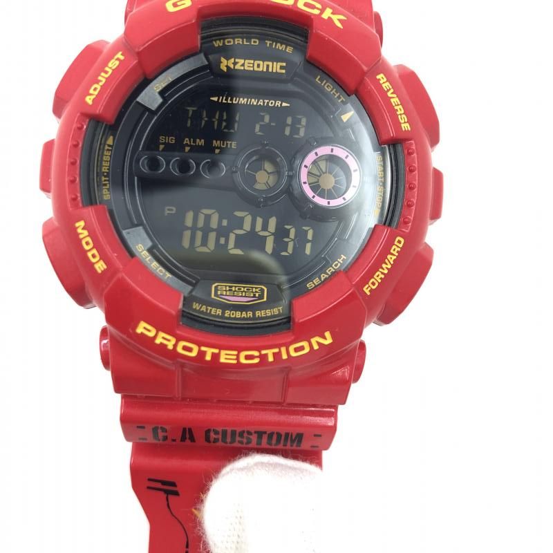 ガンダム35周年G-SHOCK 専用になりました。 シャア専用 G-SHOCK」抽選販売