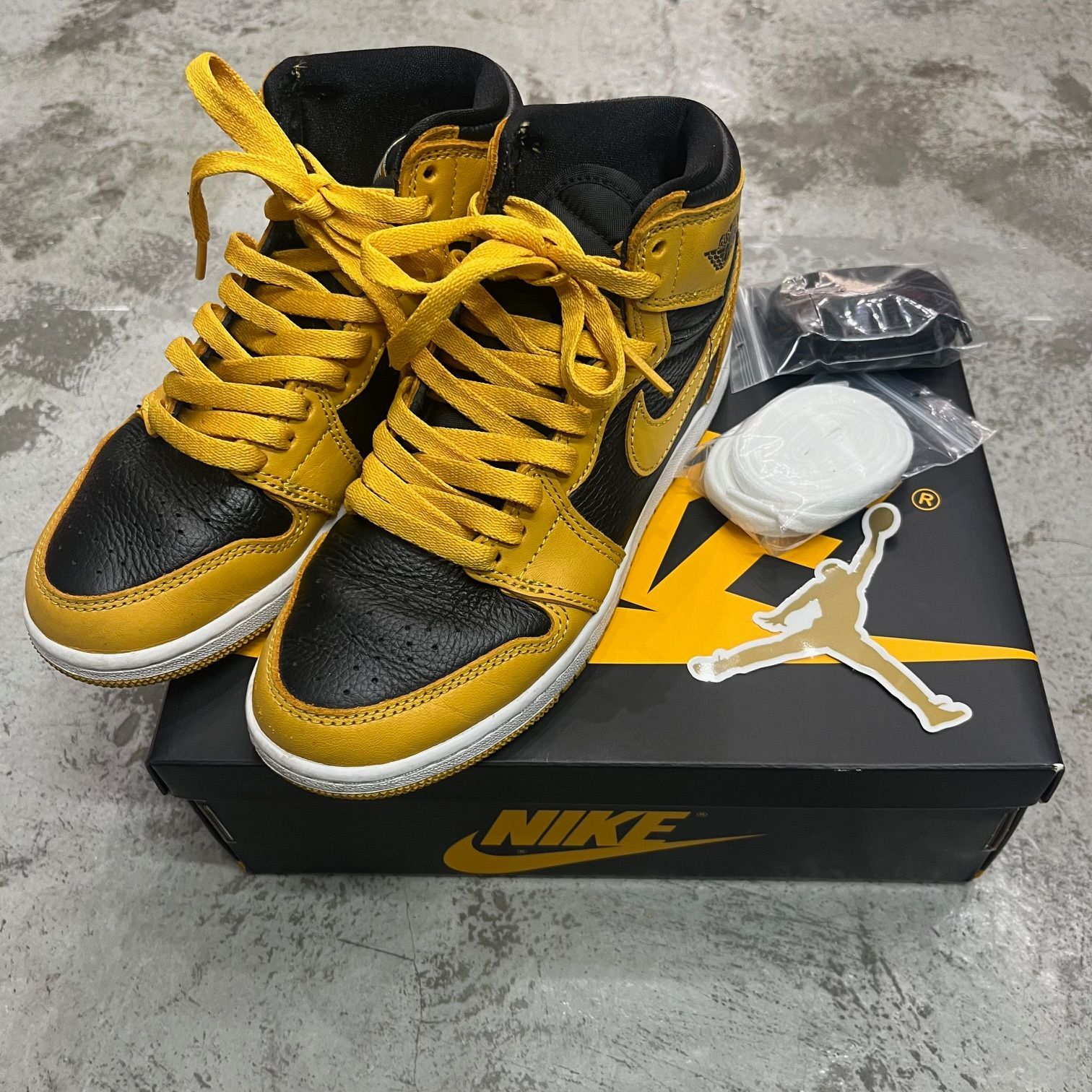 Nike GS Air Jordan 1 High OG Pollen 575441-701 パラン ジョーダン1  