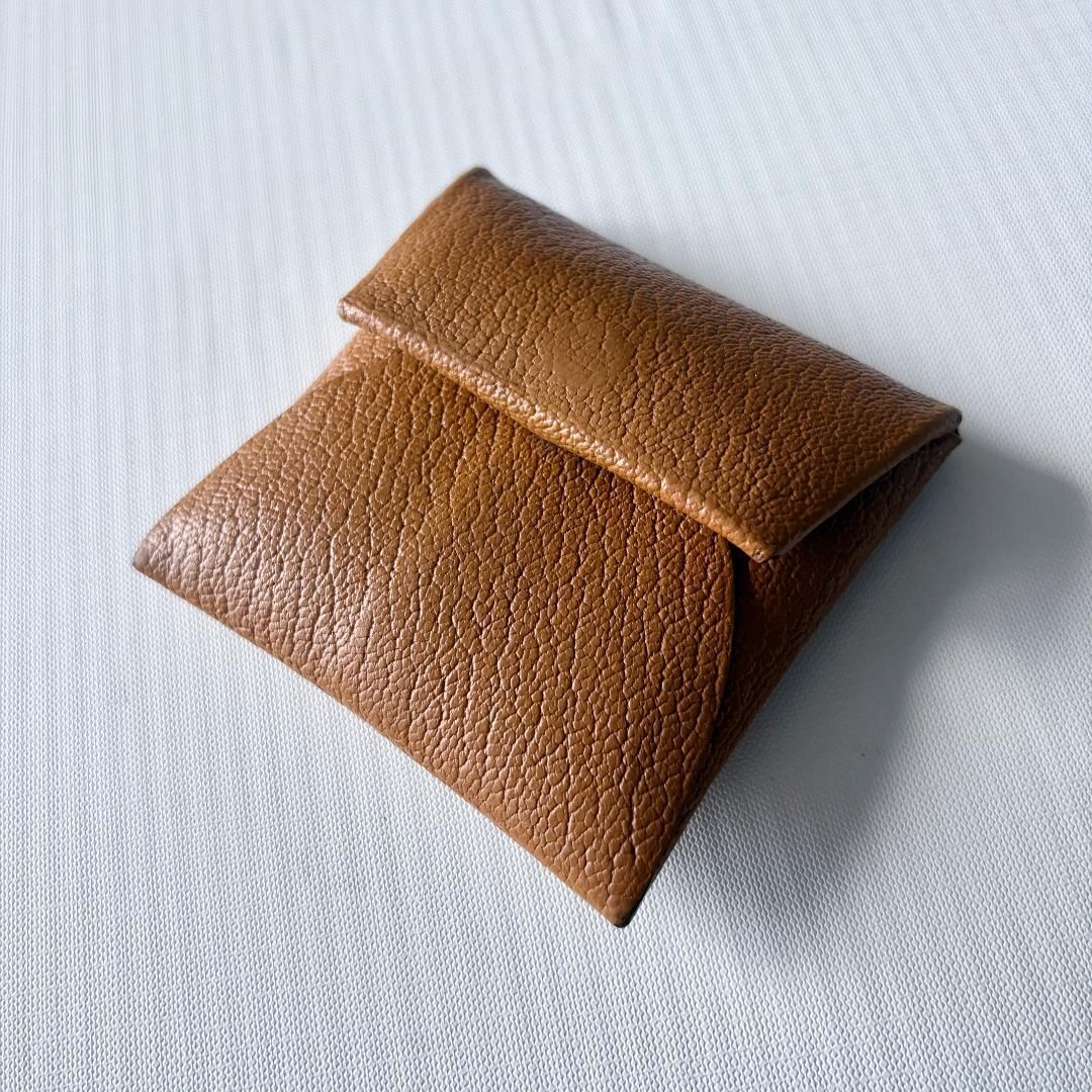 希少カラー 美品『エルメス』バスティア ヴェルソ キャメル