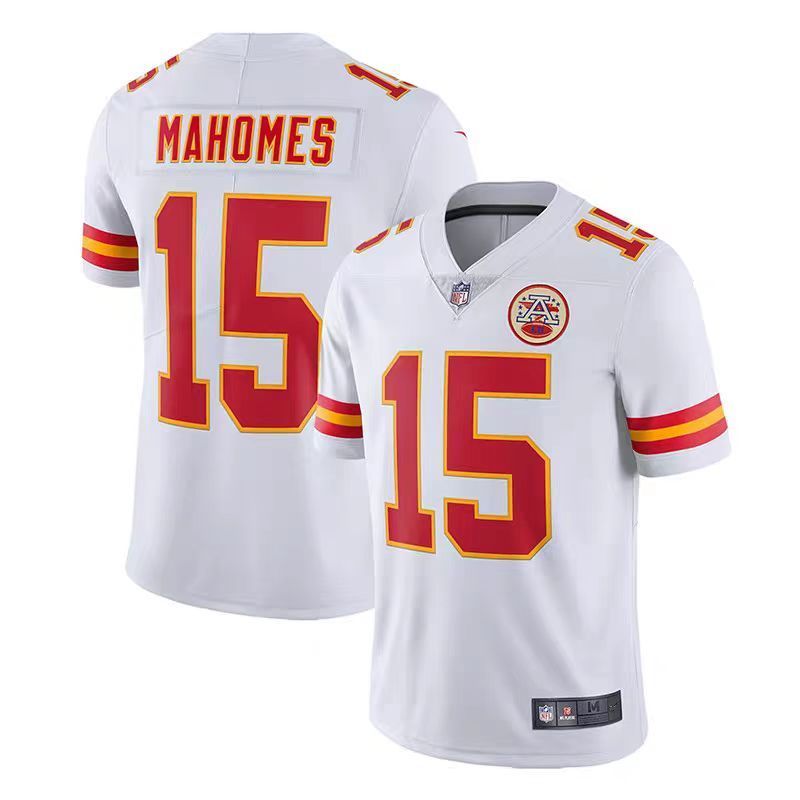 NFLカンザスシティチーフスChiefsフットボール ユニフォーム No. 15 パトリックマホームズMahomes - メルカリ