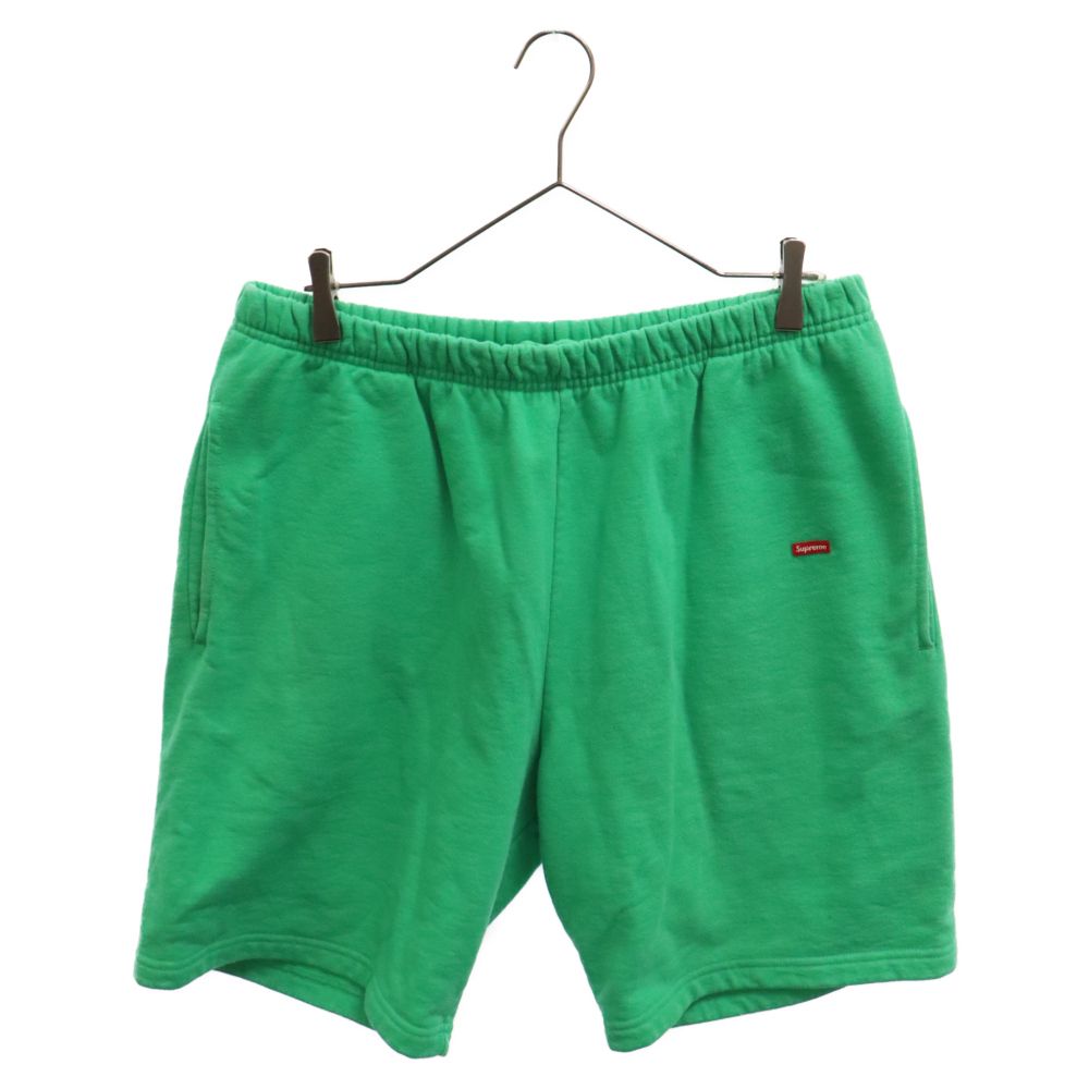 SUPREME (シュプリーム) 22SS Small Box Sweatshort スモール ボックス ロゴ刺繍 スウェット ショーツ ハーフパンツ  グリーン - メルカリ