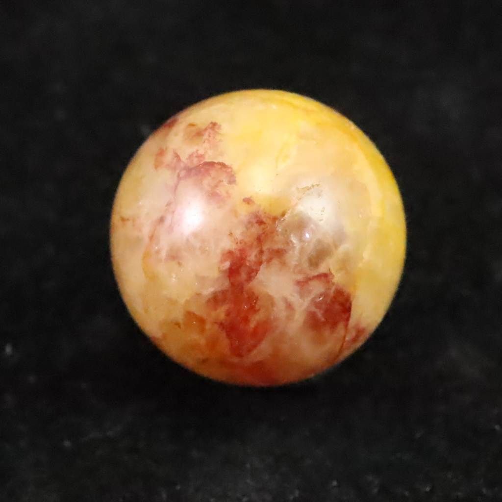 アゾゼオヒマラヤゴールドアゼツライト 15mmスフィア 丸玉 H&E社証明