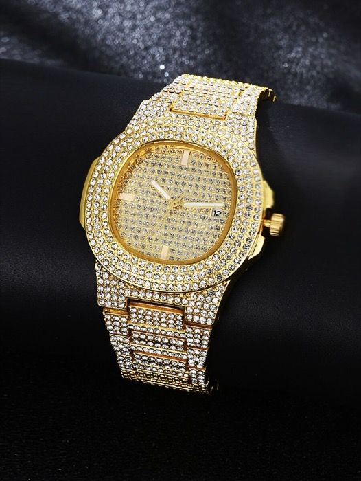 腕時計 レディース クォーツ 女性用ウォッチ ダイヤモンド風のライン