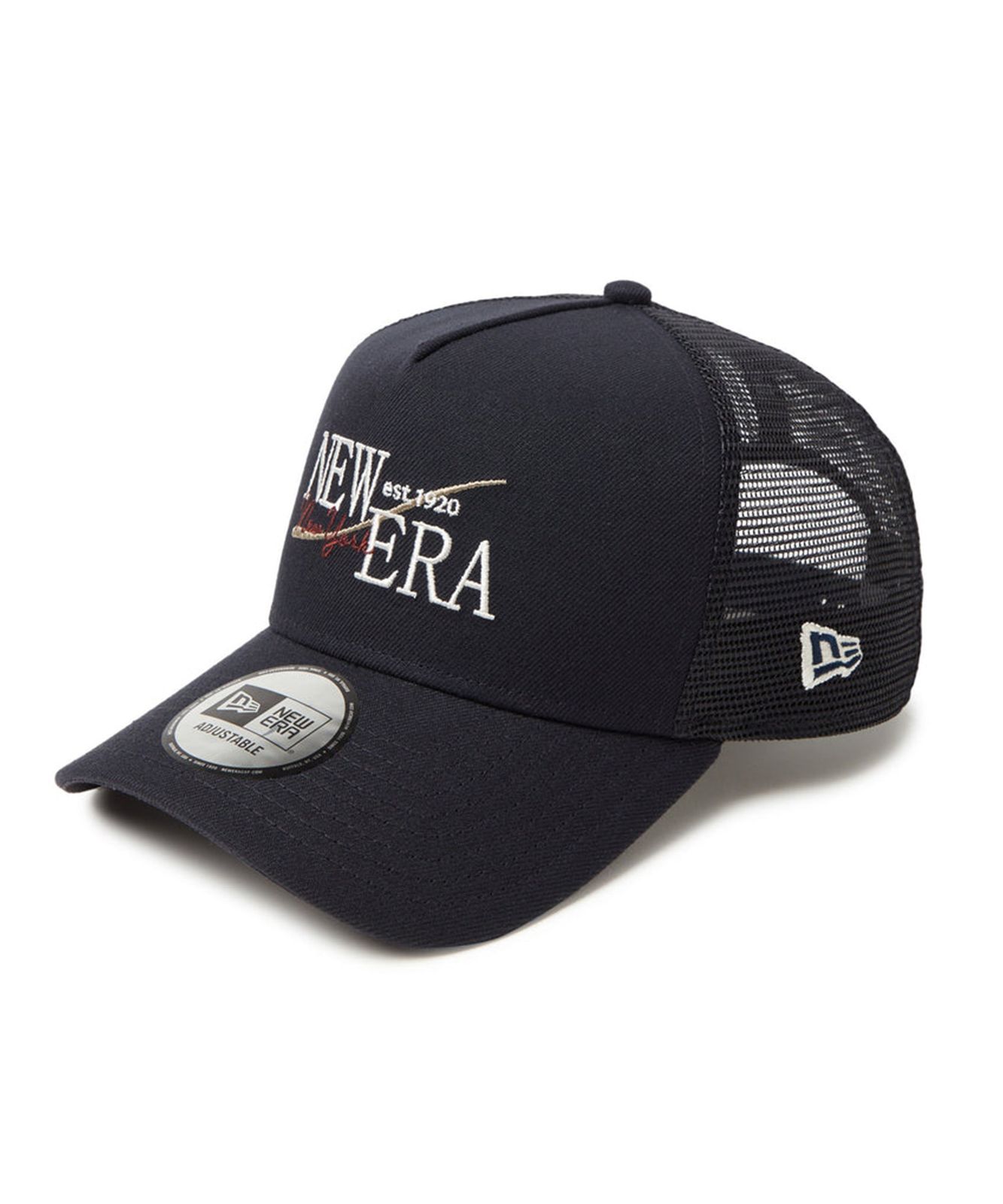 【ムラスポ公式】新品 NEW ERA ニューエラ キャップ 帽子 メッシュ ロゴ 9FORTY A-Frame トラッカー Wind Logo 14388590