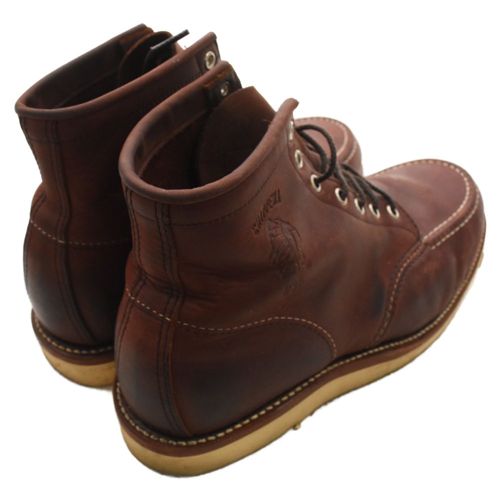 Chippewa Boots ブラウン ワークブーツ　デッドストック 90s USA製 Chippewaチペワ ワークブーツ 焦げ茶 8.5D