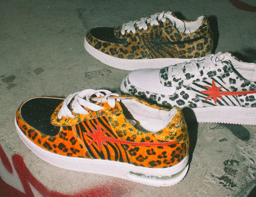 【美品】PHILIPPE MODEL Lakers スニーカー ブラックオレンジ 美品】PHILIPPE MODEL Lakers スニーカー ブラックオレンジ