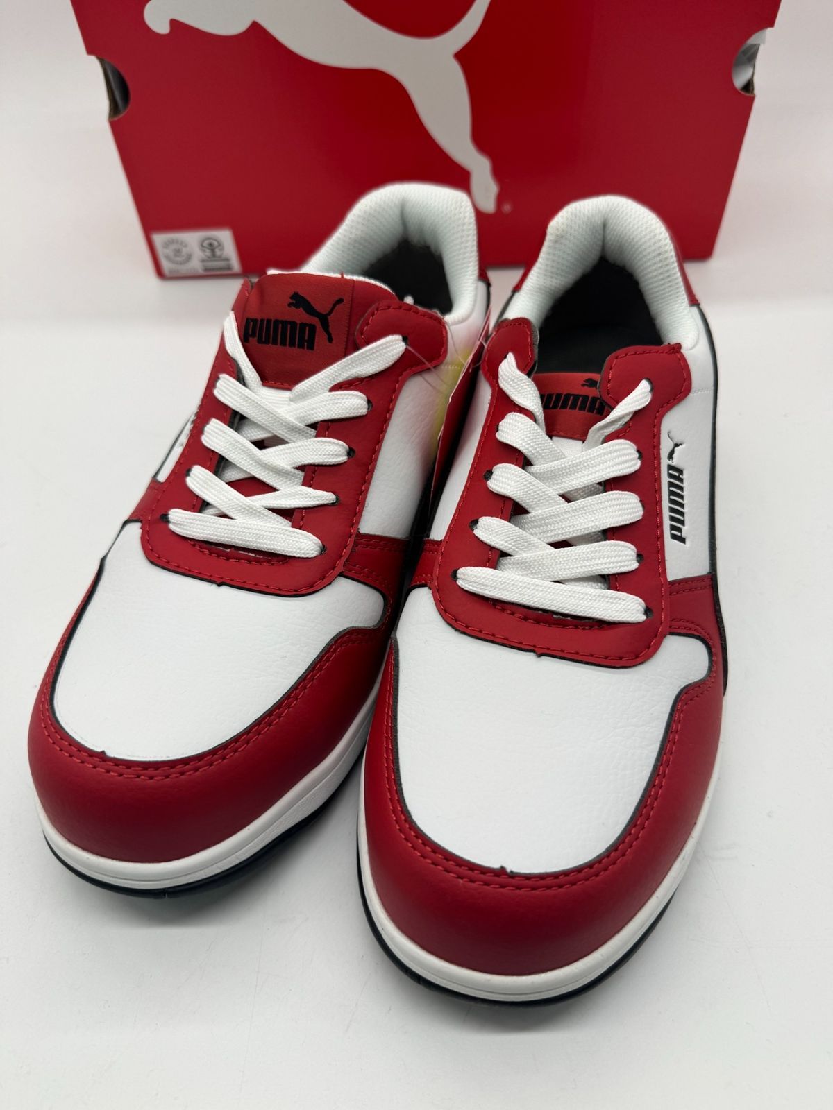 PUMA プロスニーカー FRONTCOURT RED LOW フロントコート