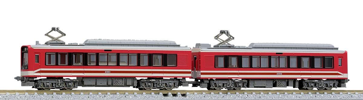 TOMIX Nゲージ 箱根登山鉄道 2000形サンモリッツ号 復刻塗装 セット 2両 98061 鉄道模型 電車