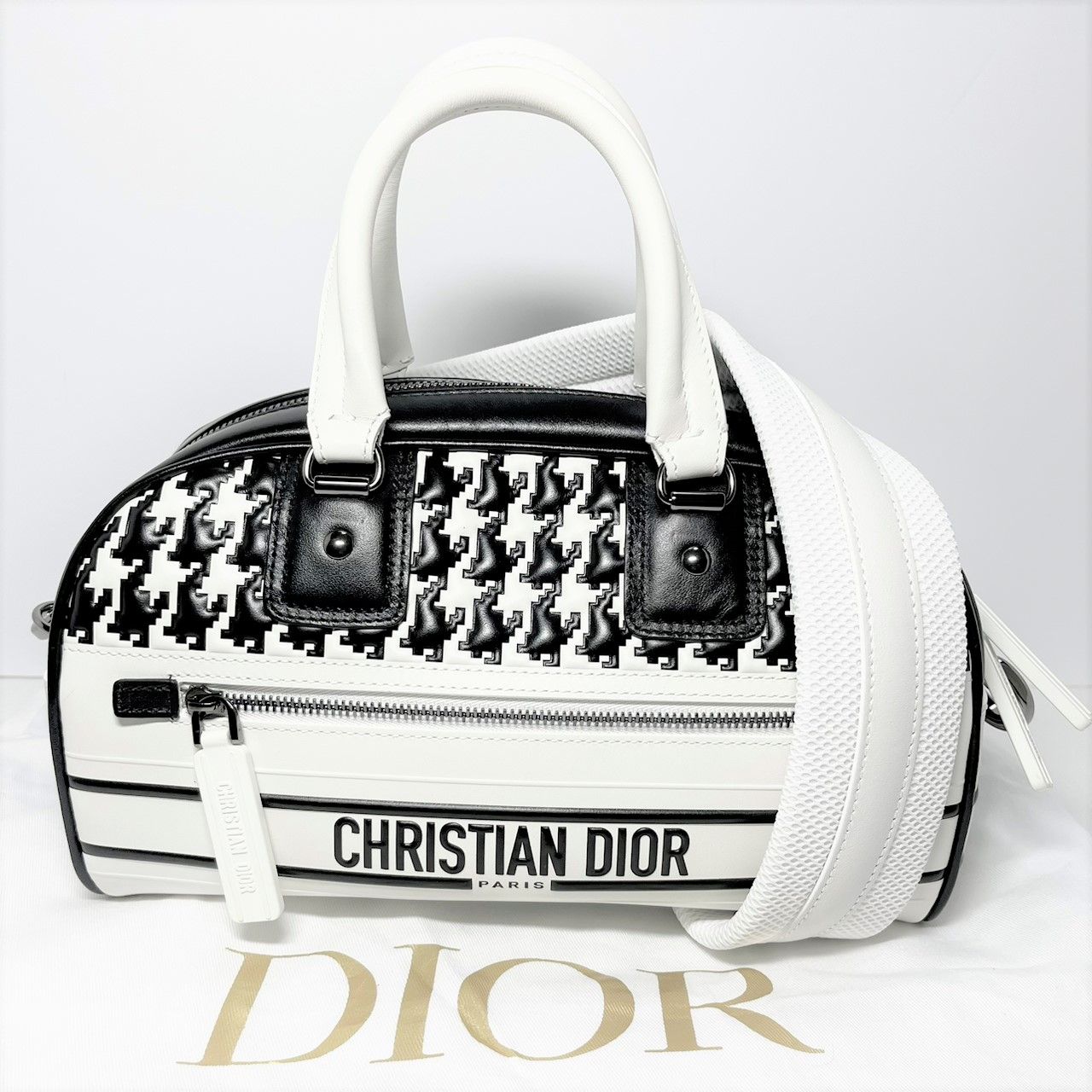 Christian Dior クリスチャンディオール スモール ボウリング バッグ