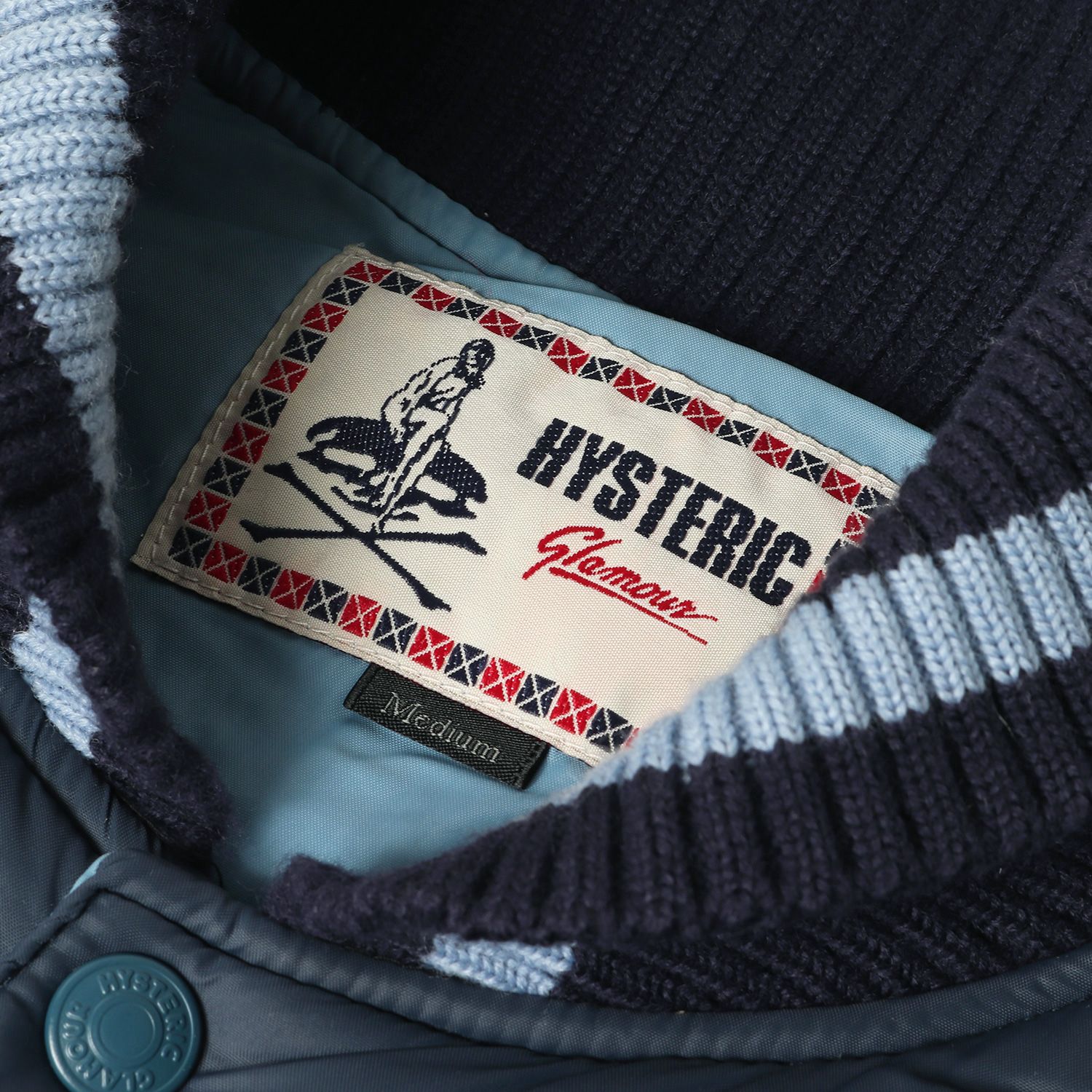 HYSTERIC GLAMOUR ヒステリックグラマー ベスト ガール ロゴ ワッペン 