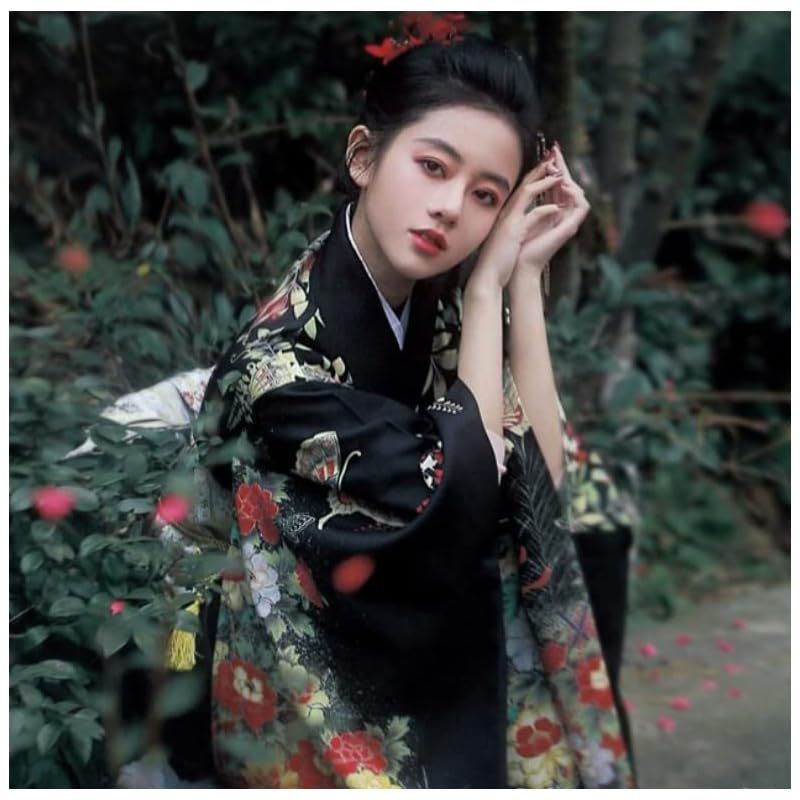 オリジナルコスプレ衣装 着物風レオタード衣装 刺繍 Sサイズ 完全