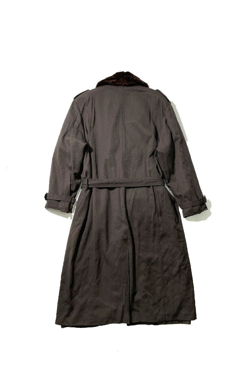 grunstein G couture coat ファー付き ヴィンテージ
