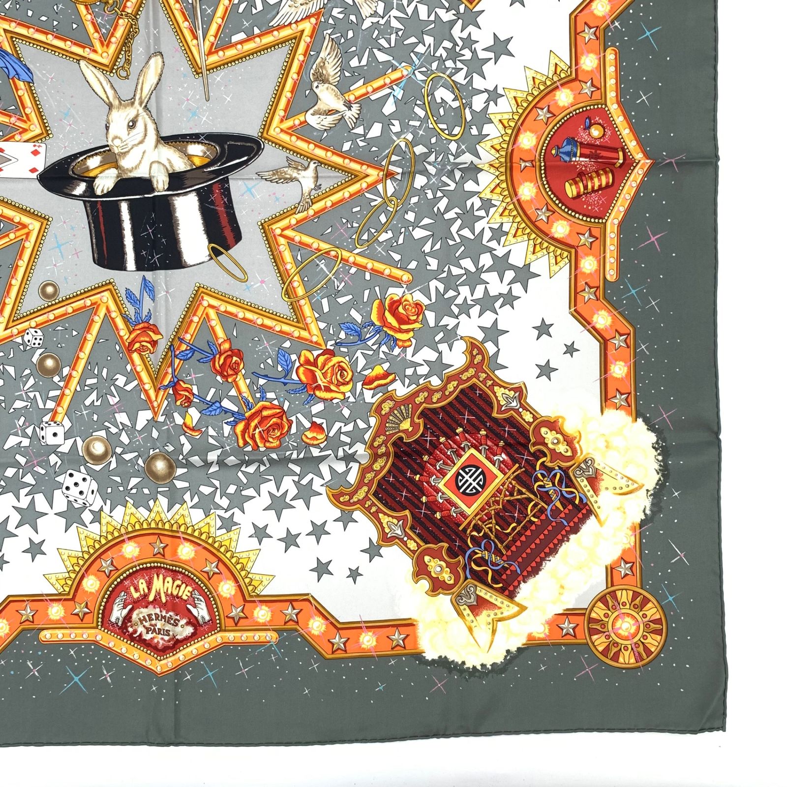 HERMES/エルメス カレ90 マハラジャの輝き シルク スカーフ d_138 HERMES/エルメス カレ90 マハラジャの輝き シルク スカーフ d_138