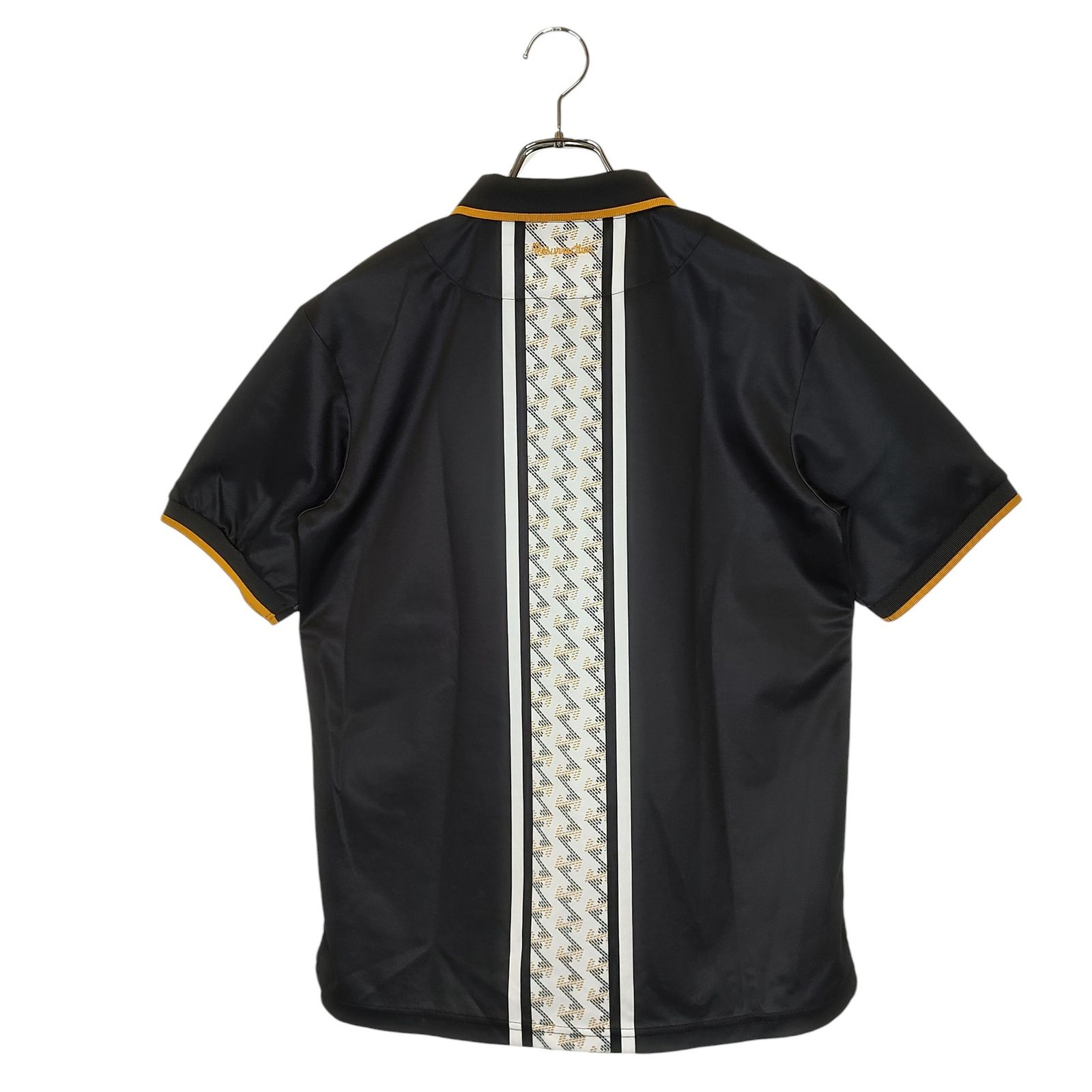 美品 レザレクション バックライン 半袖ポロシャツ ゴルフウェア M 紫 coco 中古 レザレクション Resurrection レディース 半袖