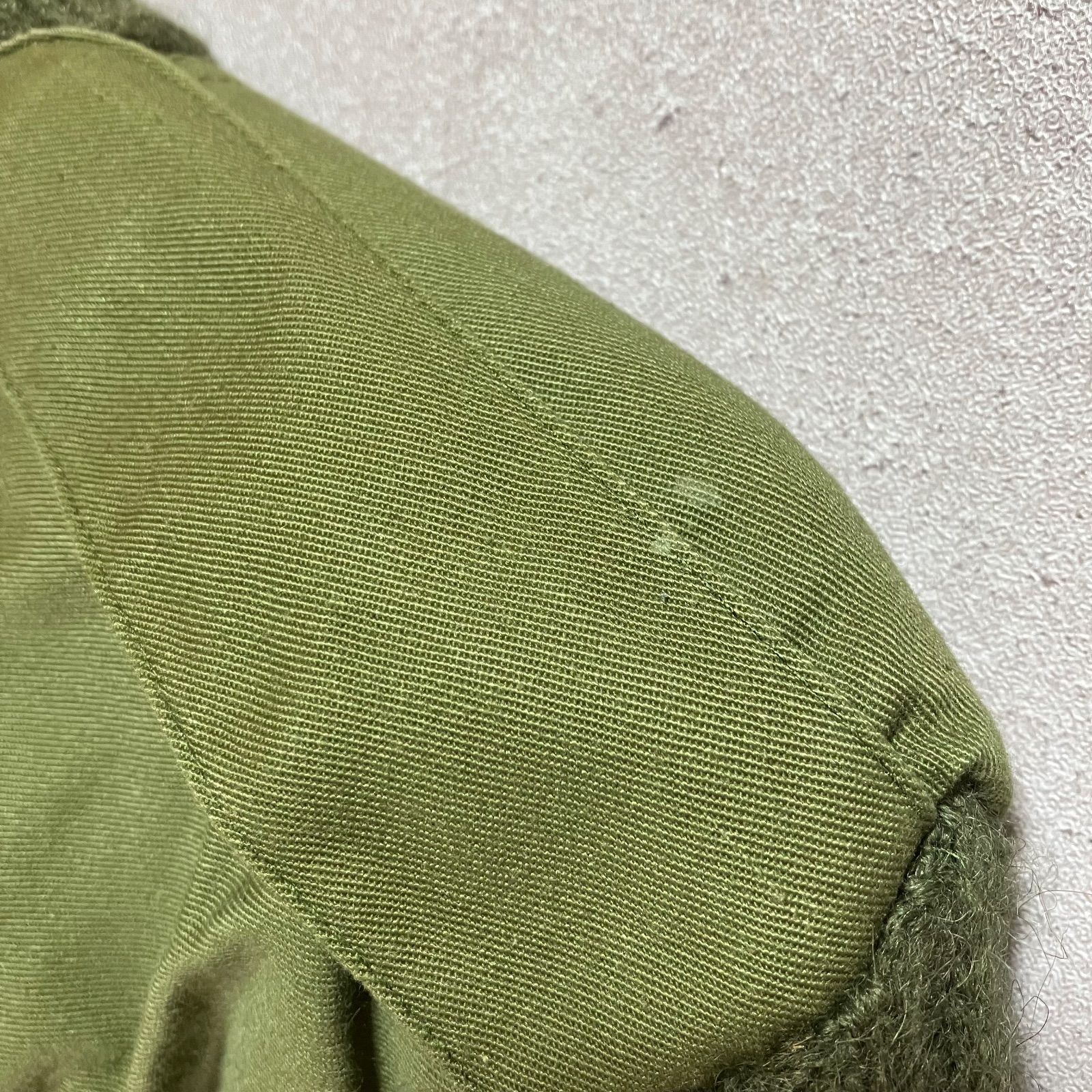 イギリス軍 JERSEY MAN'S HEAVY OLIVE DRAB コマンドセーター ラウンドネック M サイズ カーキ メンズ ニット