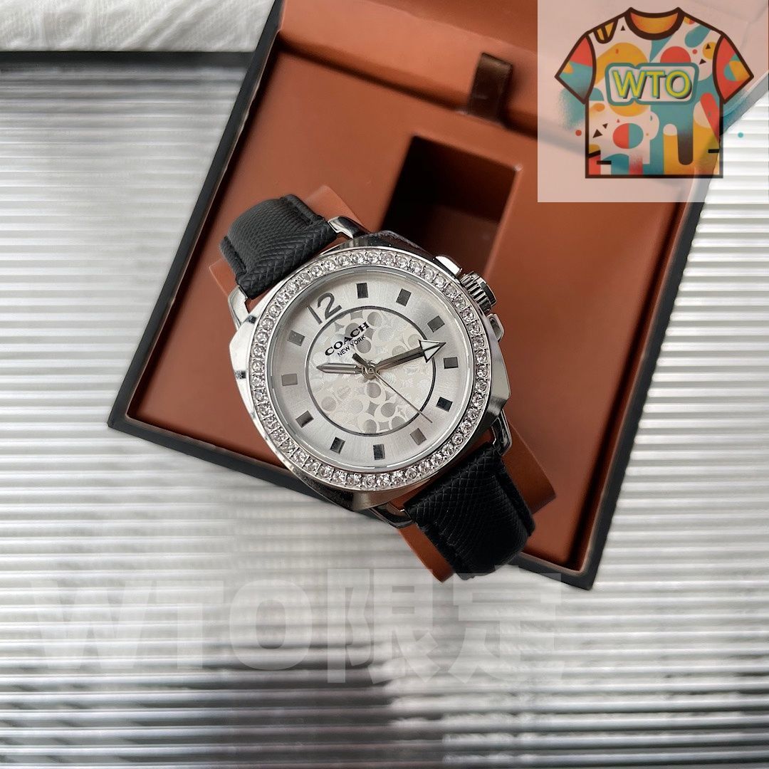 COACH コーチ レディース腕時計 36mm｜スワロフスキークリスタル
