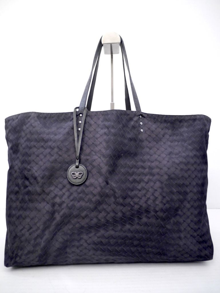 BOTTEGA VENETA ネイビー トートバッグ BOTTEGA VENETA 送料無料 ボッテガヴェネタ イントレッチオ