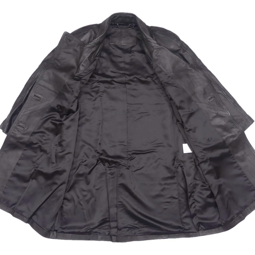 トルコ製 レザートレンチコート 本革 コスモペレ メンズ ロングコート  