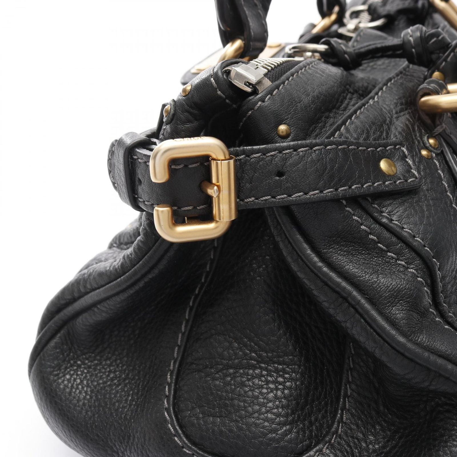 クロエ Chloe ハンドバッグ パディントン ブラック レザー
