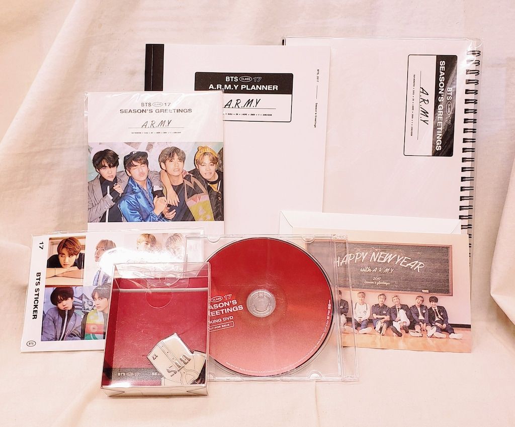 即決⭕️BTS 2017 season's greetings DVD 日本語字幕 即決⭕️BTS 2017 season's greetings DVD 日本語字幕