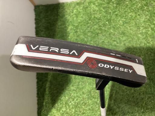 オデッセイ VERSA 1 ブラック 33インチ パター PT スチール フレックスその他 メンズ 男性用 右利き 右用 Cランク ゴルフクラブ