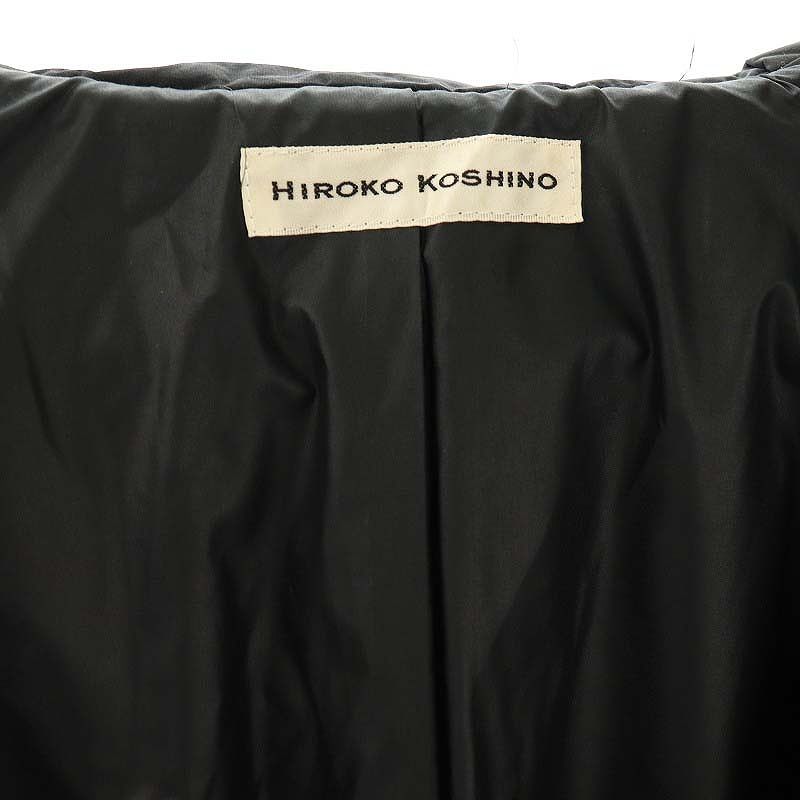 ヒロココシノ HIROKO KOSHINO 中綿ジャケット テーラード