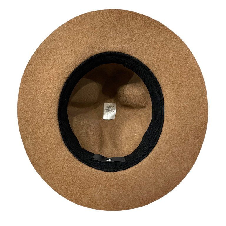 ink Malcolm Mountain Hat ウールフェルトナンバリングマウンテンハット 98 帽子 再構築 リメイク インク 岡田 真幸 ink Malcolm Mountain Hat ウールフェルトナンバリングマウンテン