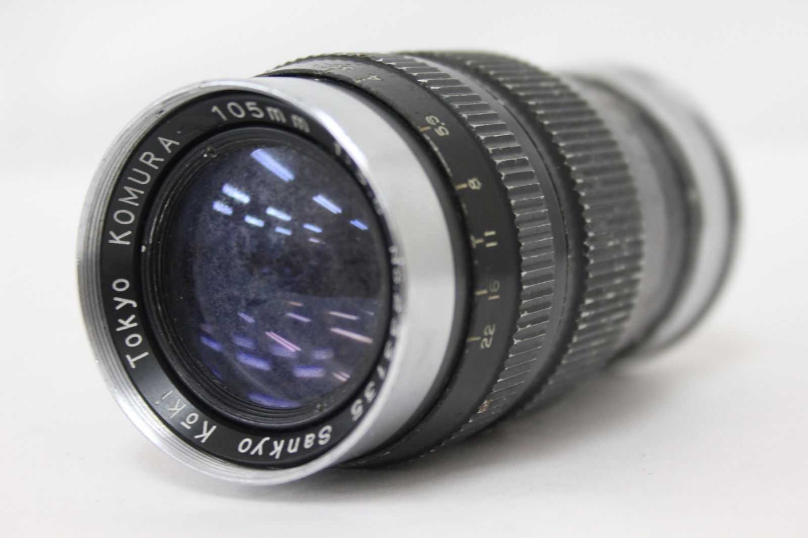 KOMURA-Sankyo Koki 105mm f⁄3.5 カメラレンズ レンズフィルターついて