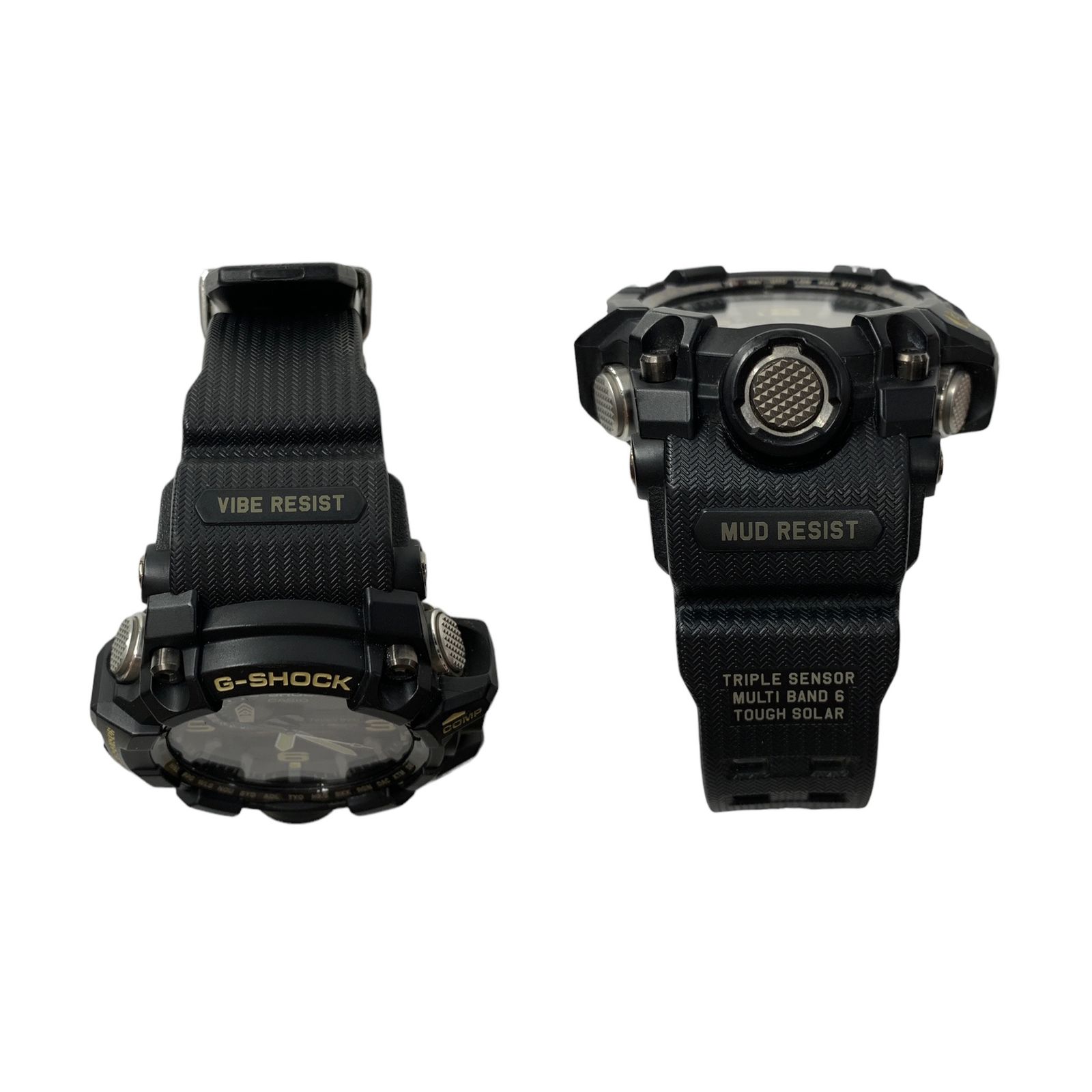 CASIO◇ソーラー腕時計/デジアナ/ラバー/BLK/BLK/GWG-100 ほしい