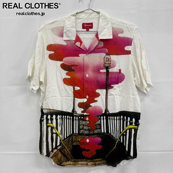 Supreme / 19AW/The Velvet Underground Rayon S/S Shirt/シャツ/M/レーヨン/総柄 Supreme/シュプリーム【19AW】The Velvet Underground Rayon S/S Shirt
