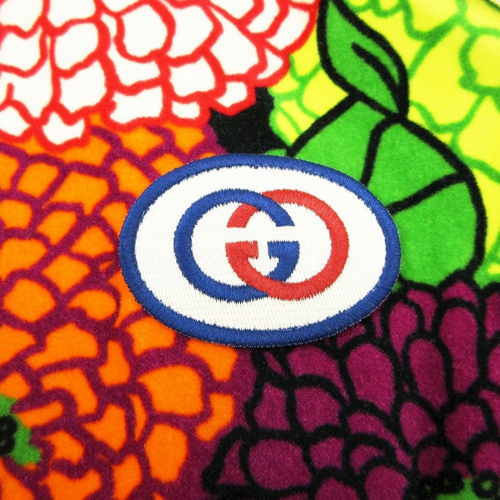 美品 GUCCI グッチ ケンスコット ベロアジップジャケット フラワー