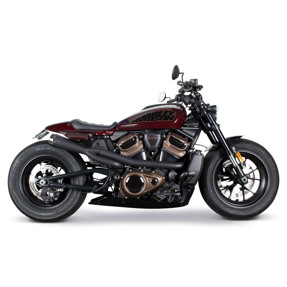 Two Brothers Racing ツーブラザーズレーシング スポーツスターS用 Comp-S 2-1フルエキゾーストマフラー ブラック 丨005-5410199-B